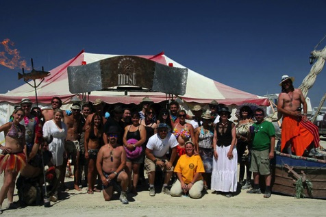 Group Photo Burning Man 2011