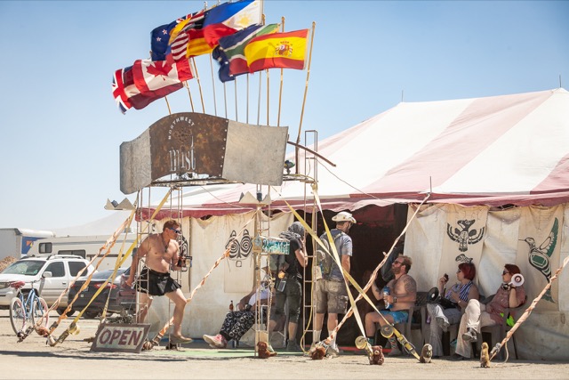 Front of camp in 2019